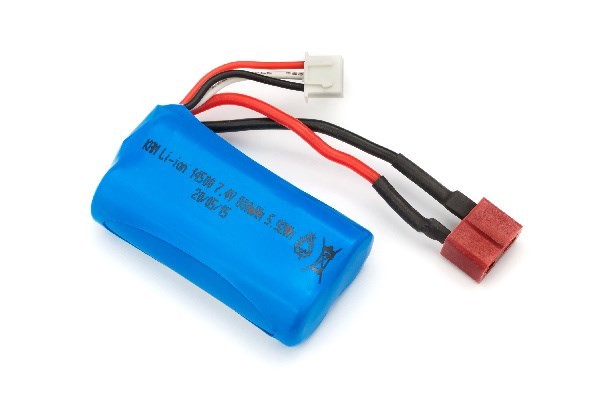 Battery Pack - Li-ion 7,4v 800mAh. Deans Plug. (W/T)