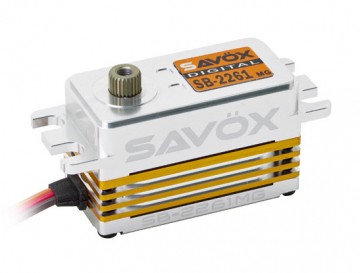 Savox - SB-2261MG Servo 10Kg 0,076s Alu Brushless Metal Gear Low