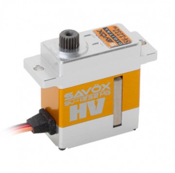 Savox - SV-1232MG Servo 5,0Kg 0,05s HV Alu Coreless Metal Gear Micro