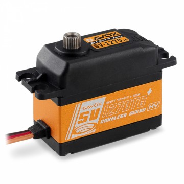Savox - SV-1270TG Servo 35Kg 0,11s HV Alu Coreless Titanium Gear
