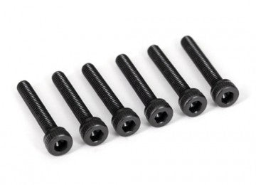 Traxxas 2583X Screws M3x18 Cap-head Hex Socket (6)