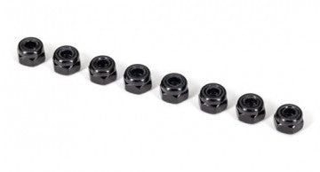 Traxxas 2745X Lock Nut M3 Black (12)