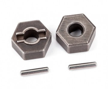 Traxxas 1654R Wheel Hubs Steel Hex 12mm (2)