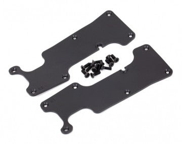 Traxxas 9634 Suspension Arm Covers Rear L+R Black Sledge