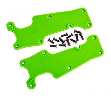 Traxxas 9633G Suspension Arm Covers Front L+R Green Sledge