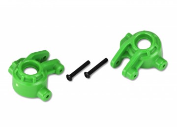 Traxxas 9037G Steering Blocks EHD Green L+R