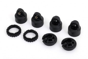 Traxxas 9664 Shock Caps Alu Blue GT-Maxx (4)