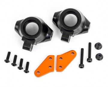 Traxxas 9637T Steering Blocks + Arms Alu Orange (Pair) Sledge