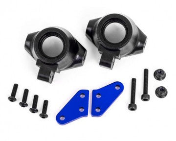 Traxxas 9637X Steering Blocks + Arms Alu Blue (Pair) Sledge