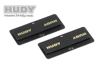 LiPo Chassis Balancing Weights 12g - Low CG (2) - 293090