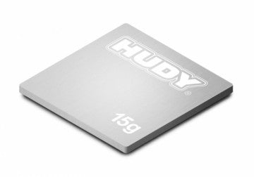 Pure Tungsten Weight Thin - 24.5x24.5mm 15g - 293086