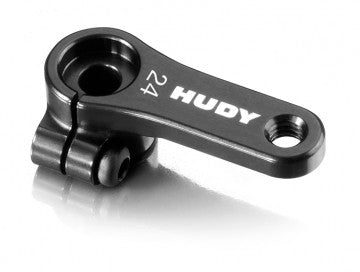 Alu Clamp Servo Horn Single Offset 24T 1-Hole M3 Hitec - 293402