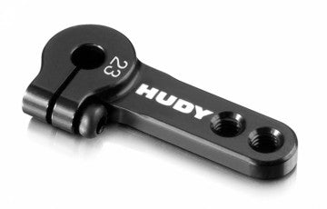 Alu Clamp Servo Horn Single 23T 2-Hole M3 KO/Sanwa - 293404