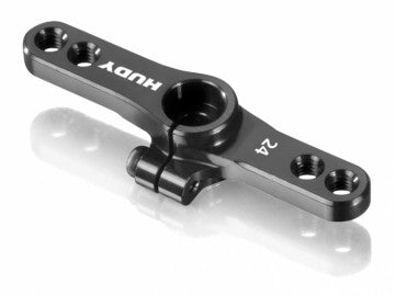 Alu Clamp Servo Horn Double Offset 24T 2-Hole M3 Hitec - 293442