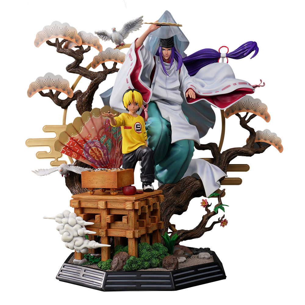HEX Collectibles Hikaru No Go- Shindou Hikaru &amp; Fujiwara no Sai: The Divine Move 1/6 Scale