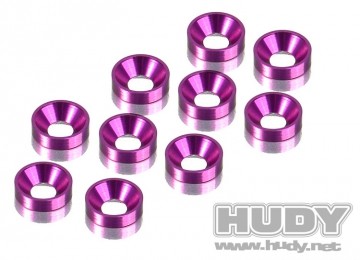 Countersunk washers 3 mm Violet (10) - 296510-V