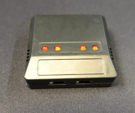 USB lader 1S Lipo batteri med 4 porte