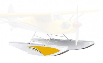 Seagull Floats to Funky Cub Yellow 10-15cc ARF