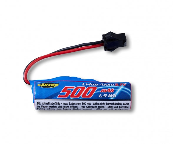 3,7V/500mAh LiIon Batt. E-Bus JST