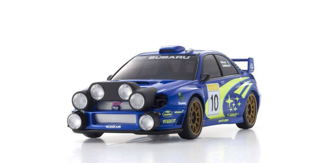 Mini-Z AWD Subaru Impreza WRC 2002 (MA020-KT531P) - Ikke færdig