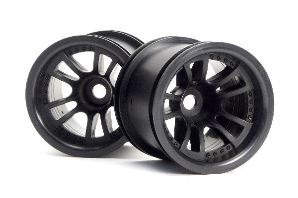 HPI 3051 - SPLIT 5 TRUCK WHEEL (BLACK/2PCS)