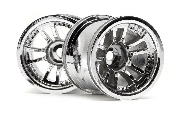 HPI 3052 - SPLIT 5 TRUCK WHEEL (CHROME/2PCS)
