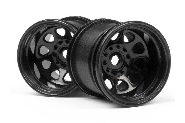HPI 3061 - CLASSIC KING WHEEL BLACK (2.2IN/2PCS)