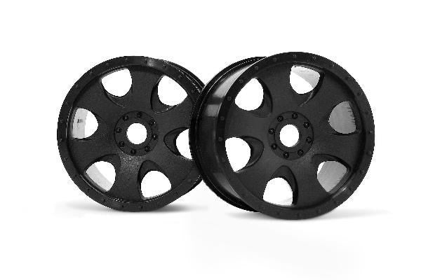 HPI 3191 - WARLOCK WHEEL BLACK (83X56MM/2PCS)