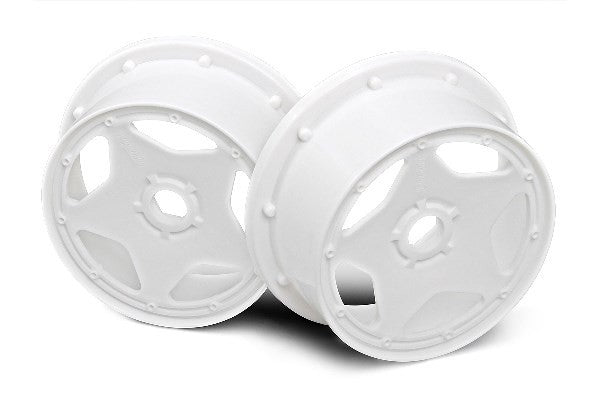 HPI 3220 - SUPER STAR WHEEL WHITE (120X60MM/2PCS/)