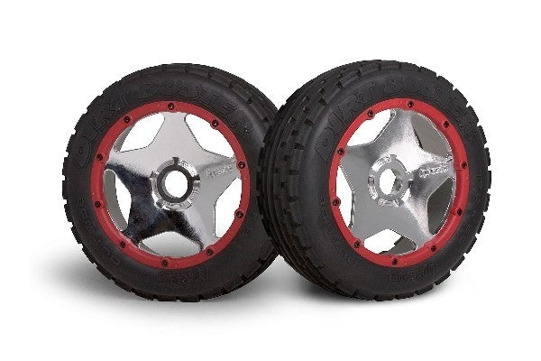 HPI 3224 - SUPER STAR WHEEL SHINY CHROME (120X60MM/2PCS/)
