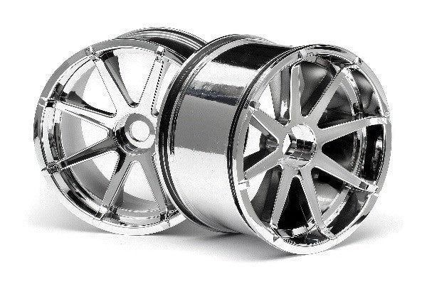 HPI 3257 - BLAST WHEEL CHROME (115X70MM 7INCH/2PCS)
