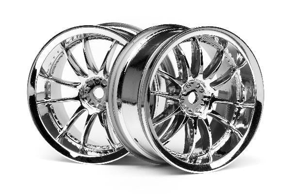 HPI 3280 - WORK XSA 02C WHEEL 26MM CHROME (3MM OFFSET)