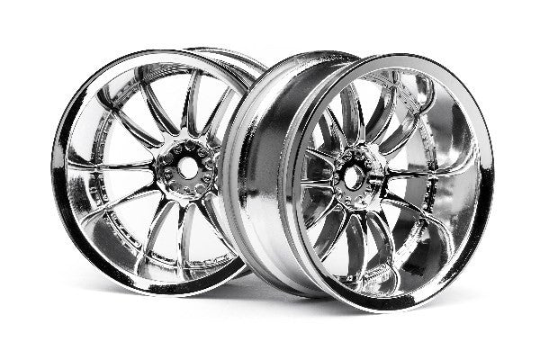 HPI 3282 - WORK XSA 02C WHEEL 26MM CHROME (9MM OFFSET)
