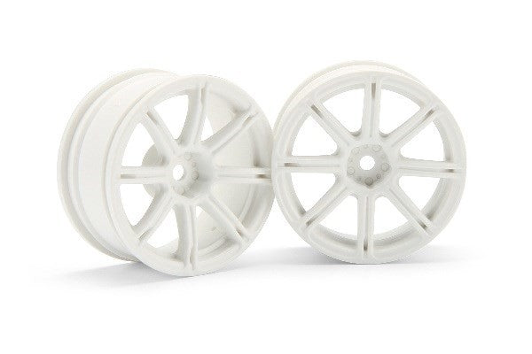 HPI 3303 - WORK EMOTION XC8 WHEEL 26MM WHITE (3MM OFFSET)
