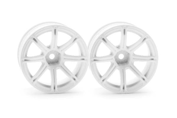 HPI 3305 - WORK EMOTION XC8 WHEEL 26MM WHITE (9MM OFFSET)