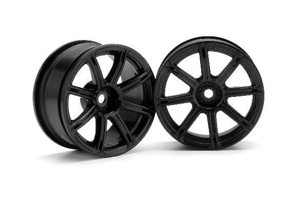 HPI 3306 - WORK EMOTION XC8 WHEEL 26MM BLACK (3MM OFFSET)