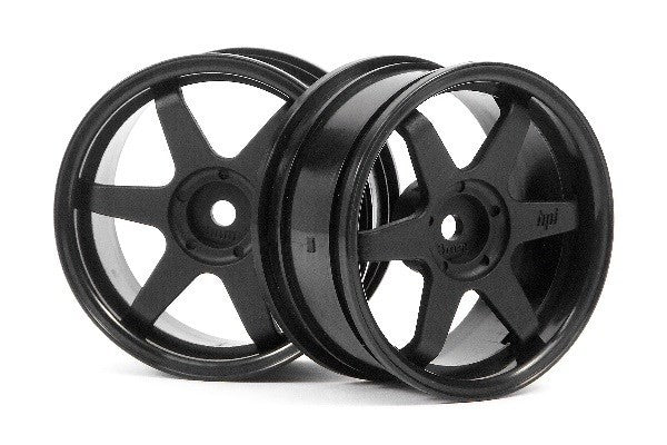 HPI 3841 - TE37 WHEEL 26MM BLACK (3MM OFFSET)
