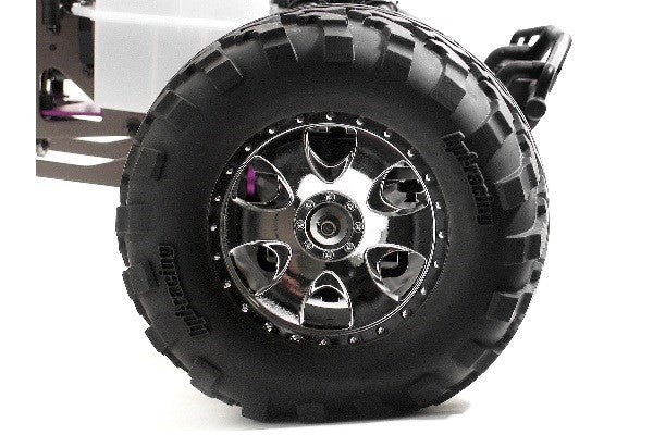 HPI 4709 - MOUNTED GT2 TYRE S COMPOUND ON WARLOCK WHEEL CRM