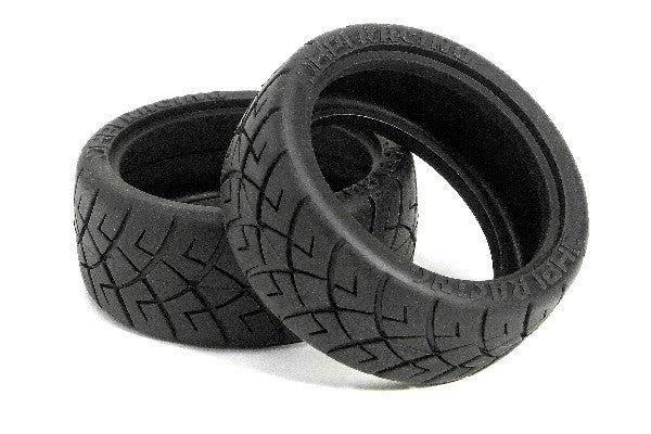 HPI 4790 - X PATTERN RADIAL TIRE 26MM D COMPOUND