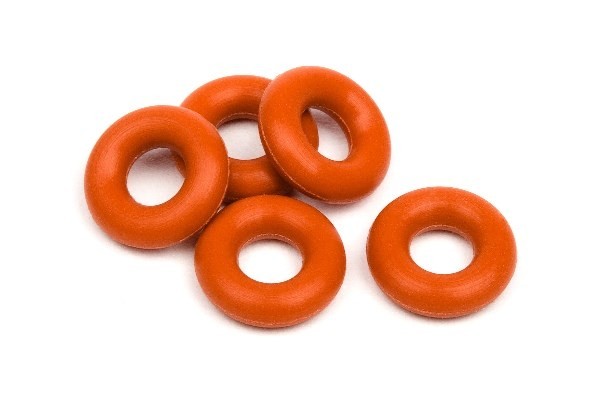 HPI 6819 - SILICON O-RING P-3 (RED) (5 PCS)