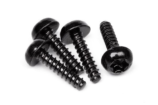 HPI 15495 - TP. WIDE BUTTON HEAD SCREW M4X16MM (4PCS)