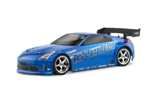 HPI 17218 - NISSAN 350Z GREDDY TWIN TURBO BODY (190MM)