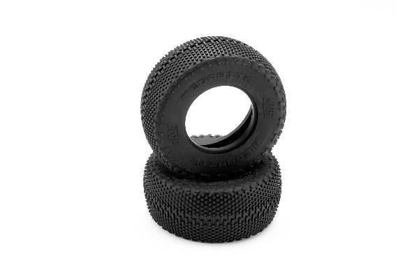HPI 61742 - MEGABITE SC TIRE (PINK/SHORT COURSE TRACK/2PCS)