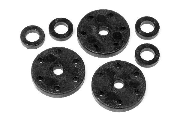 HPI 67353 - 6 HOLES SHOCK PISTON SET (HOLES 1.2/1.3/1.4MM)