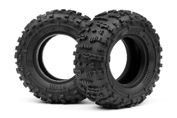 HPI 67913 - ROVER 1.9 TIRE (RED/ROCK CRAWLER/2PCS)