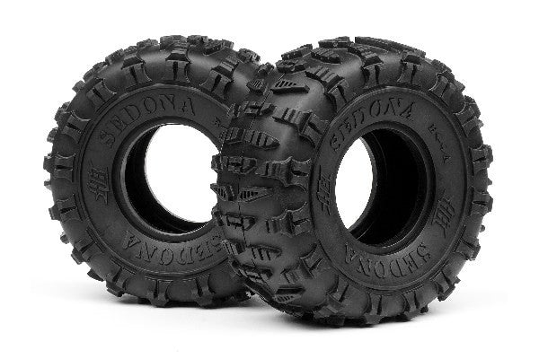 HPI 67918 - SEDONA TIRE (WHITE/ROCK CRAWLER/2PCS)