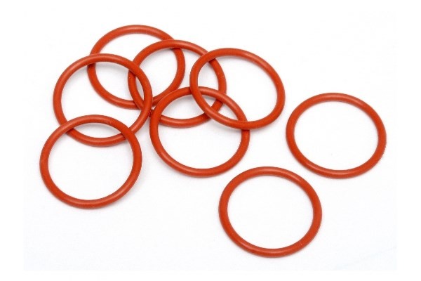 HPI 75071 - O-RING S15 (15X1.5MM/ORANGE/8PCS)