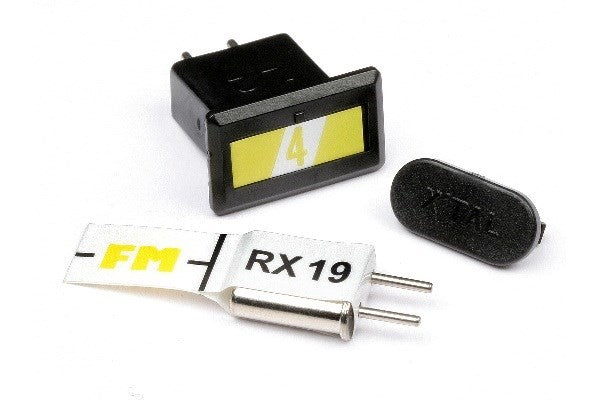 HPI 80654 - CRYSTAL SET(YELLOW BAN 4/FM 27.145MHZ)
