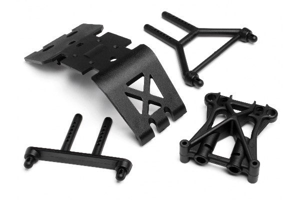 HPI 82014 - SKID PLATE/SHOCK TOWER SET