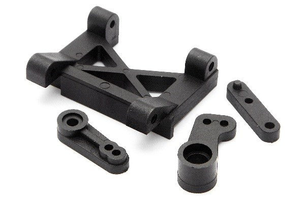 HPI 85097 - CENTER POST/SERVO HORN/STEERING CRANK SET
